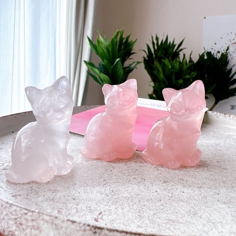 ローズクォーツ　cat