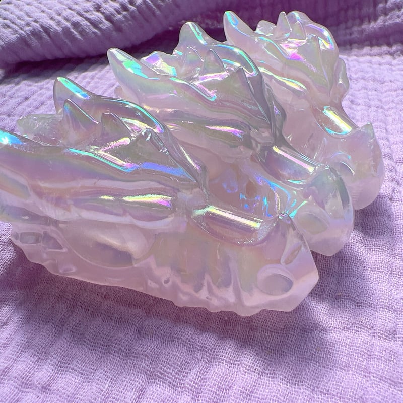 ローズクォーツエンジェルオーラ♡ドラゴン | crystal shop mira