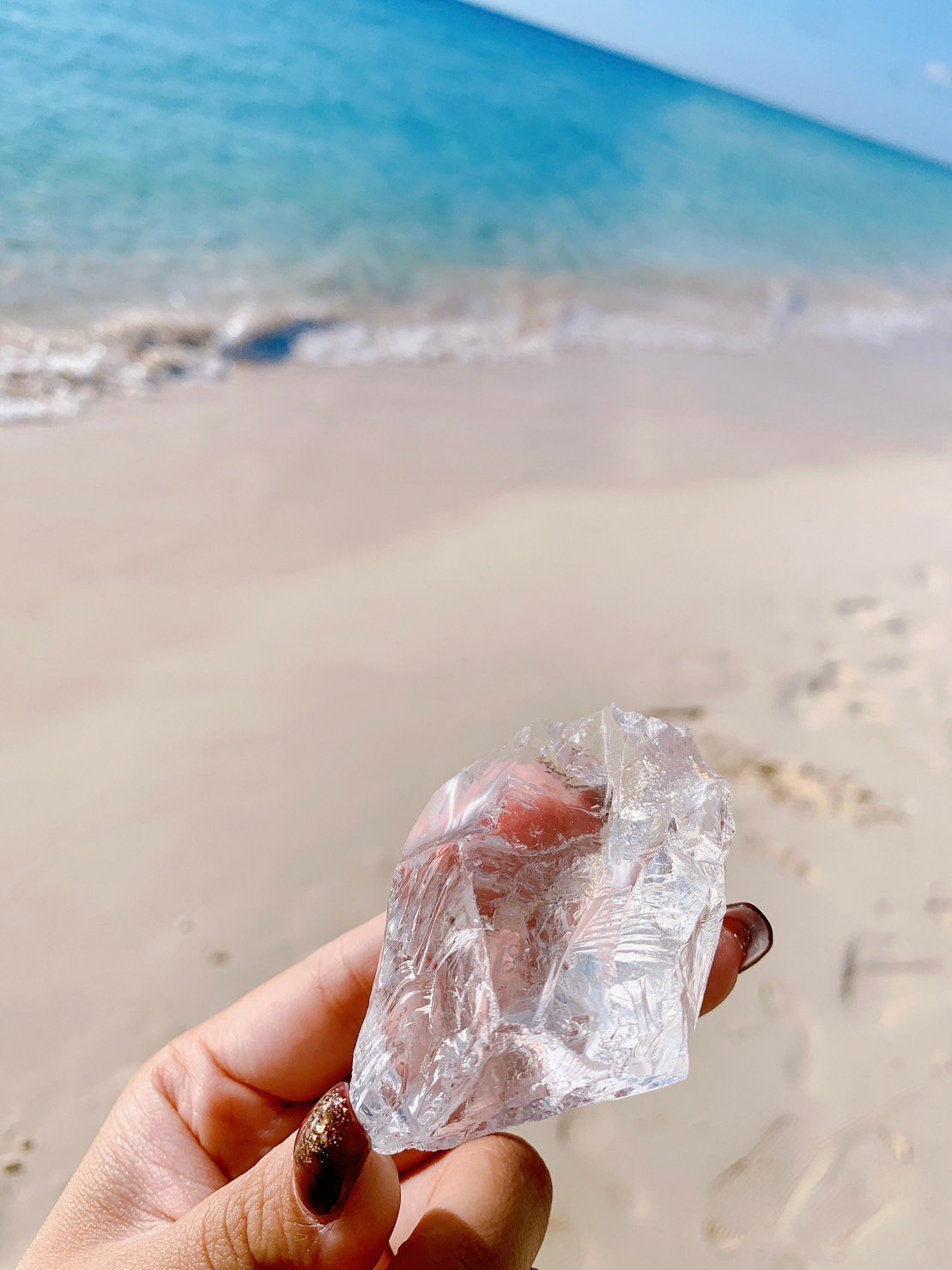 希少クリスタルポイント❢ 虹入りピュアレイ・レムリアンシード♡ 希少クリスタルポイント❢ 虹入りピュアレイ・レムリアンシード