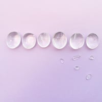 ミルキークォーツ　タンブル　6つセット