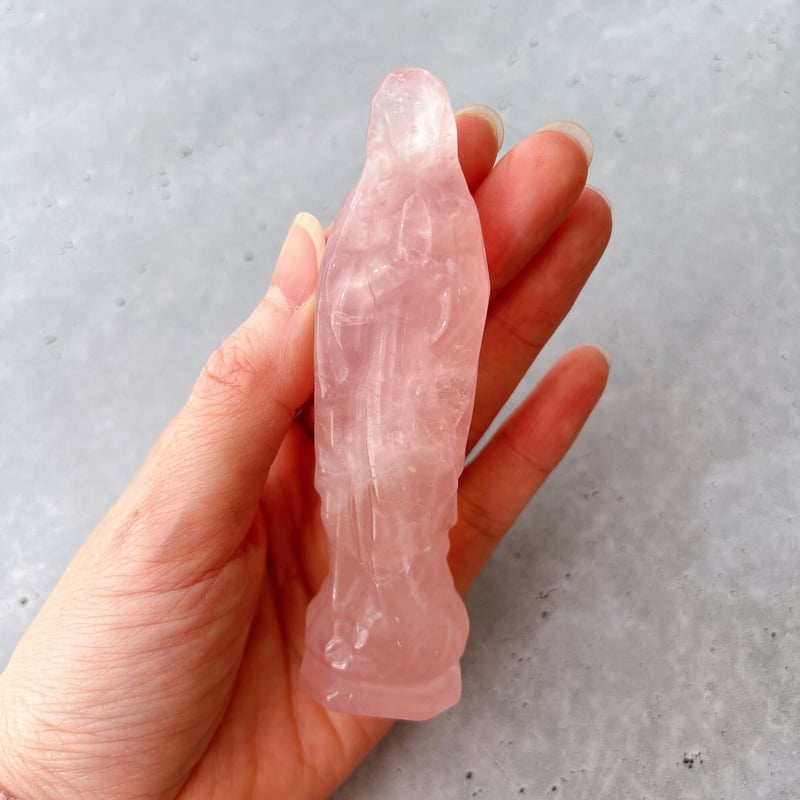 ローズクォーツのマリア様 | crystal shop mira ローズクォーツのマリア様 | crystal shop mira