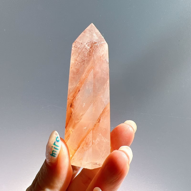 レッドルチル・アイアンスギライト】ガーネットヘマタイトインクォーツ