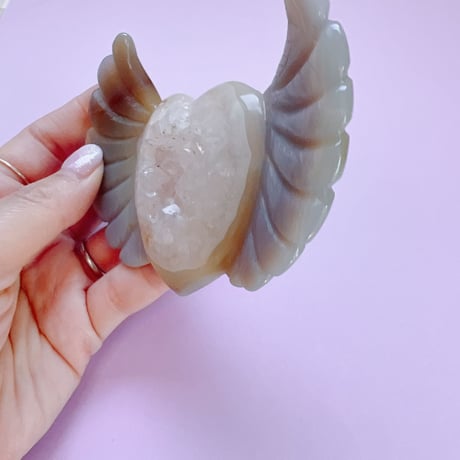 羽の生えたハート♡