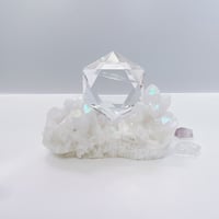 クリアクォーツ　六芒星　LLサイズ！！