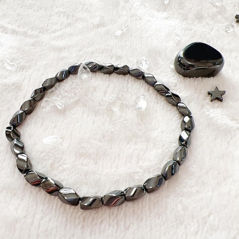 ヘマタイトアンクレット | crystal shop mira