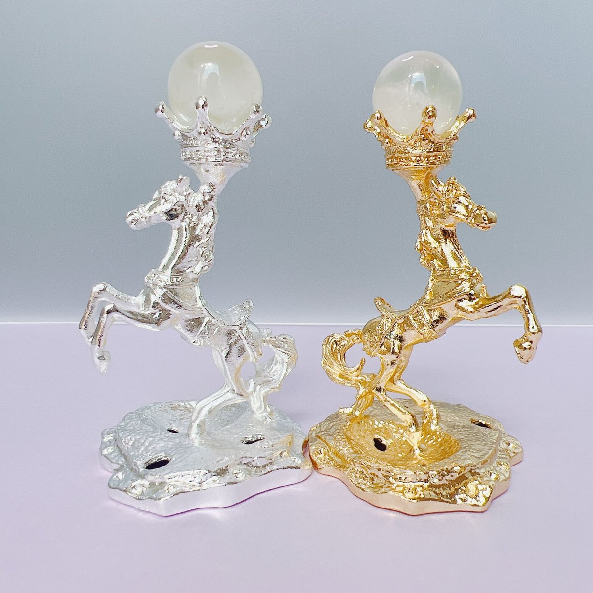 お馬さんの台座♡シトリンスフィア付き | crystal shop mira