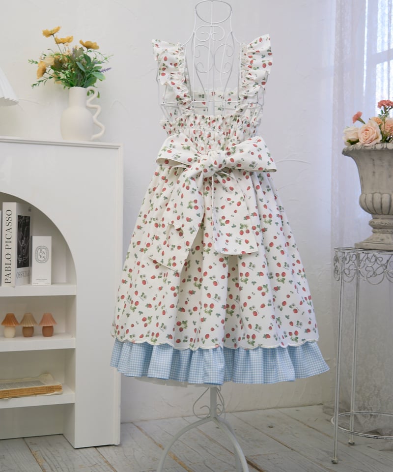 ストロベリーピクニックジャンパースカート | funnyfairy