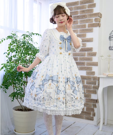 funnyfairy バロックファンタジアジャガードワンピース 復刻】バロックファンタジアジャガードワンピース | funnyfairy