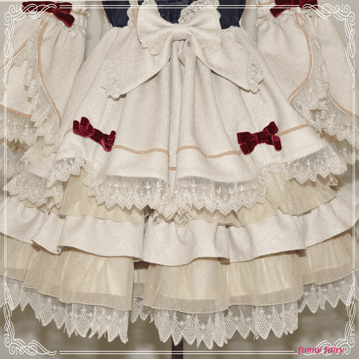 リバイバル】バロックファンタジアジャガードワンピース | funnyfairy 