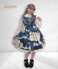 ヴィトライユ ジャンパースカート(ブラック) | funnyfairy