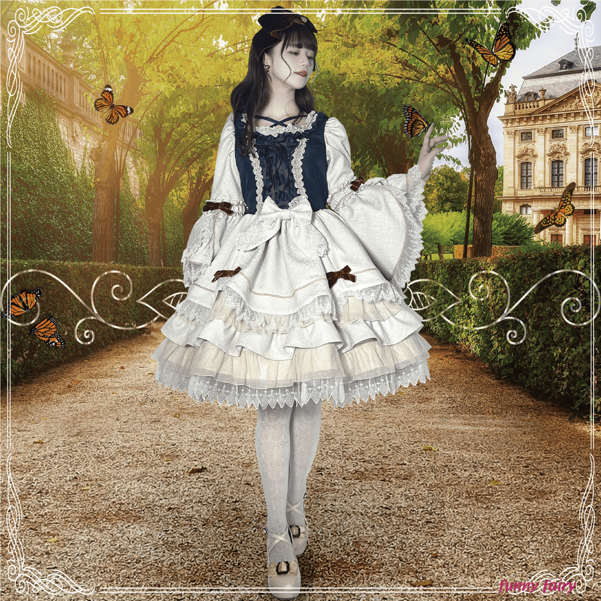 リバイバル】バロックファンタジアジャガードワンピース | funnyfairy 