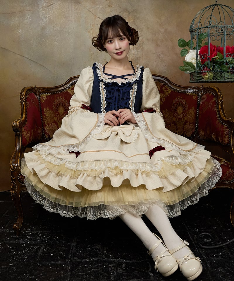 復刻】バロックファンタジアジャガードワンピース | funnyfairy 復刻】バロックファンタジアジャガードワンピース | funnyfairy