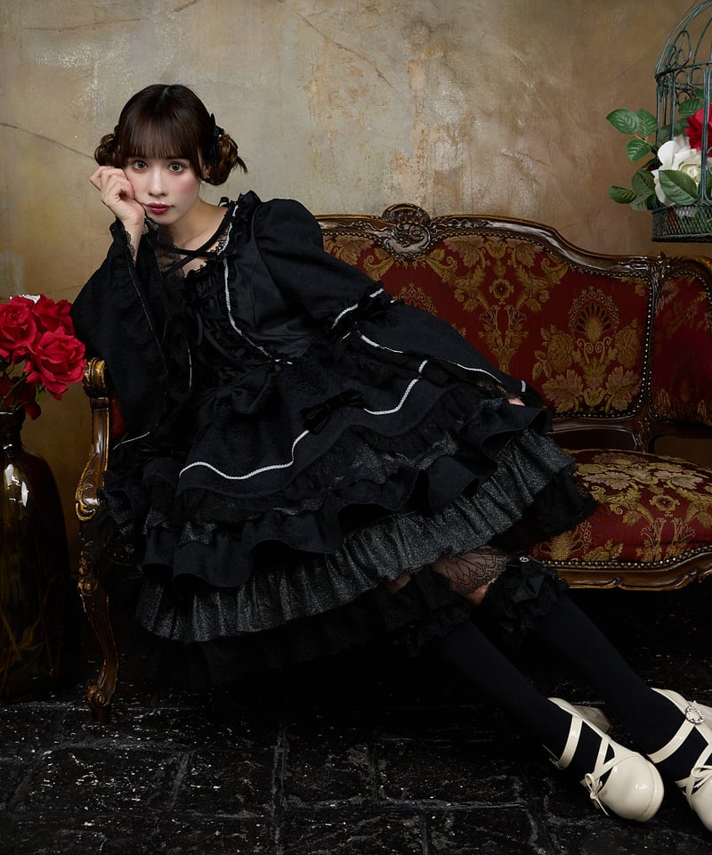 funnyfairy バロックファンタジアジャガードワンピース 復刻】バロックファンタジアジャガードワンピース | funnyfairy