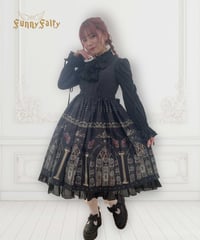 新品 Funny Fairy ヴィトライユ　ジャンパースカート(ブラック) 黒 ヴィトライユ ジャンパースカート(ブラック) | funnyfairy