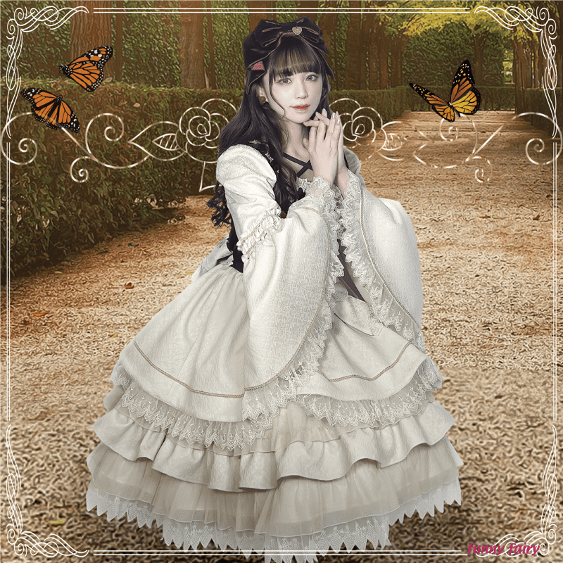 リバイバル】バロックファンタジアジャガードワンピース | funnyfairy