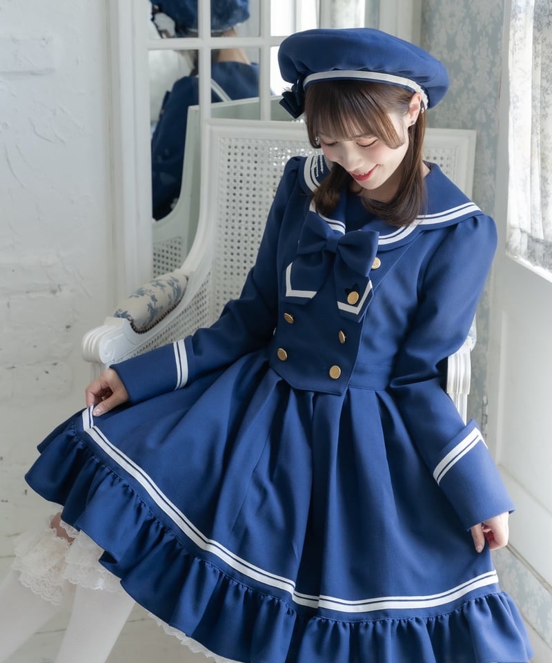 【8月末処分】Twilight Unicorn セーラーワンピース ネイビー ◇Twilight Unicorn シリーズ◇ | Amavel BLOG