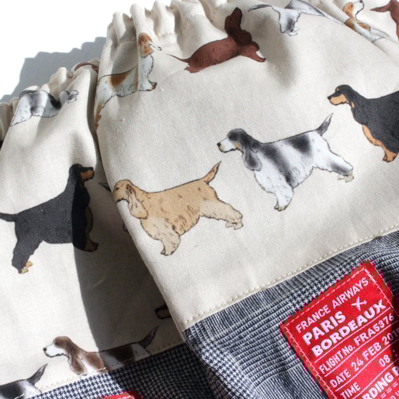 中型犬用スヌード|インギープリント柄 | SundaySunday