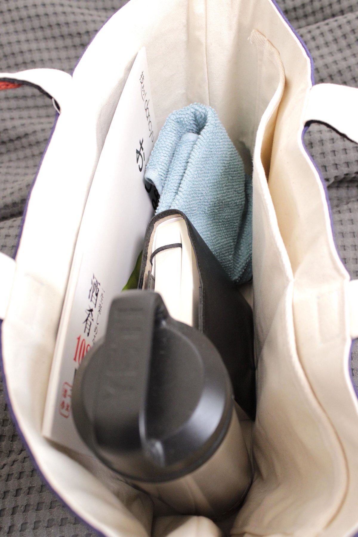 レトロ前掛けリメイク横長トートバッグ|002 | SundaySunday