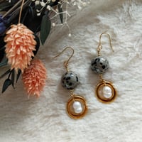 天然石ピアス/イヤリング