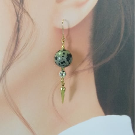 天然石ピアス/イヤリング