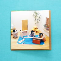DIYこぺんぎんのグリーティングカード