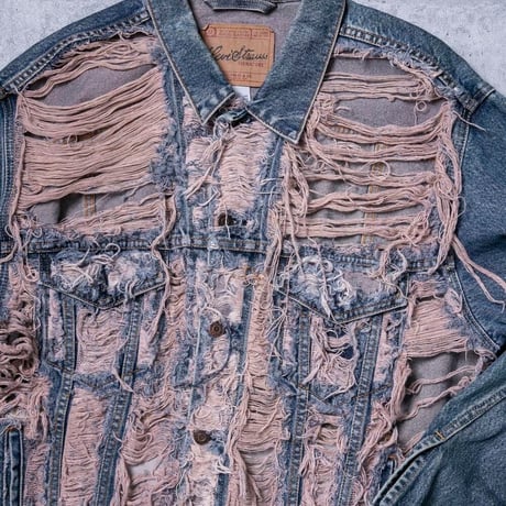 DAMAGE DENIM JACKET 5