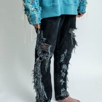 destroy denim pants