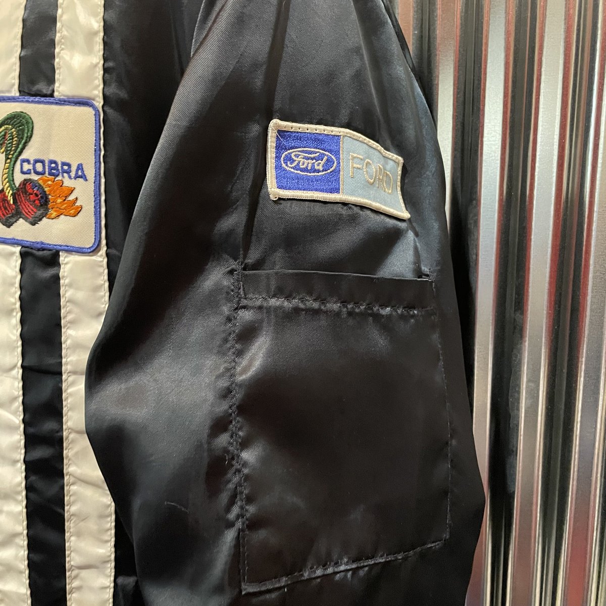 【USA製】 コブラ フォード スナップオン 裏ボア レーシングジャケット Ford cobra jacket | Poopiesinc