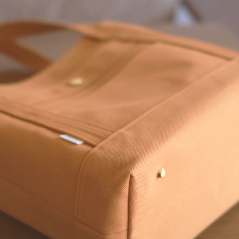 ハンドメイド】倉敷八号帆布 トートバッグ キャニオンブラウン