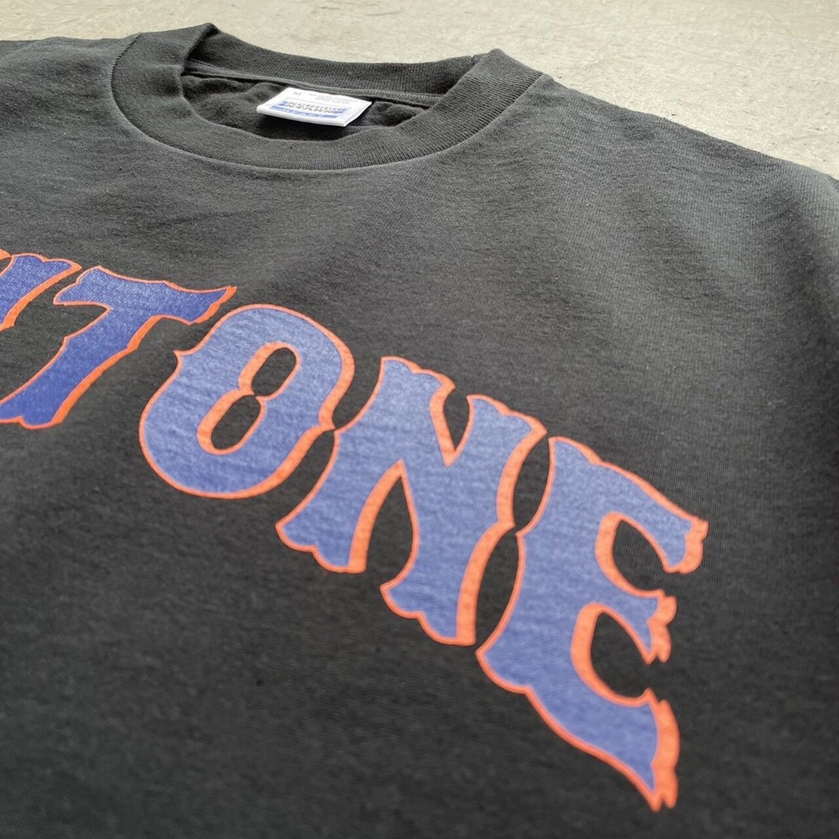 SHANK ARCH LOGO RINGER T-SHIRT　ブラック　2XL Arch Logo T-shirt 