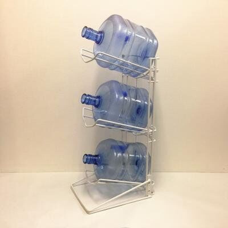 SBR-2(3B) ガロンボトルラック（ワイヤー型3段） | 八意商店