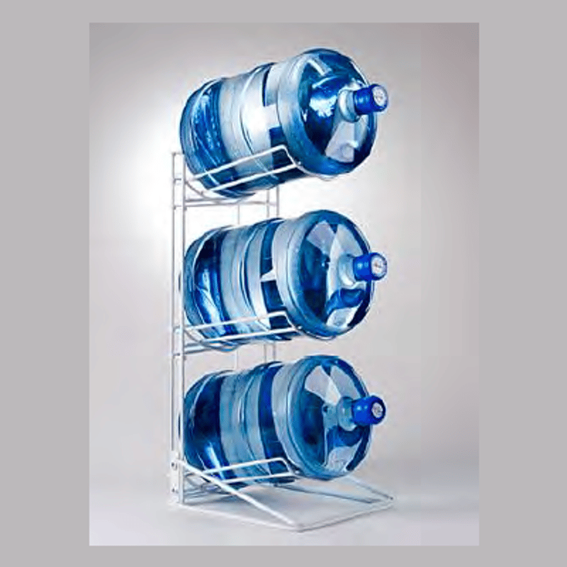 SBR-2(3B) ガロンボトルラック（ワイヤー型3段） | 八意商店