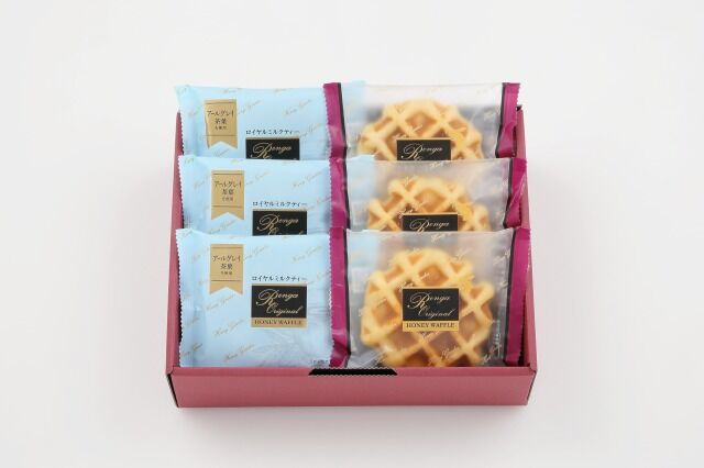 ハニーワッフルセレクト ダブル6個 | れんがHoneyGarden