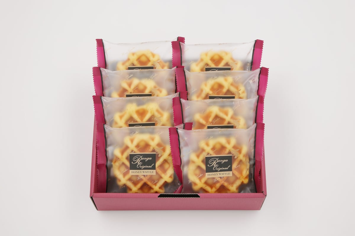 ハニーワッフル8個 | れんがHoneyGarden