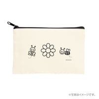 “白間ん家Homeparty”Goods フラットポーチ