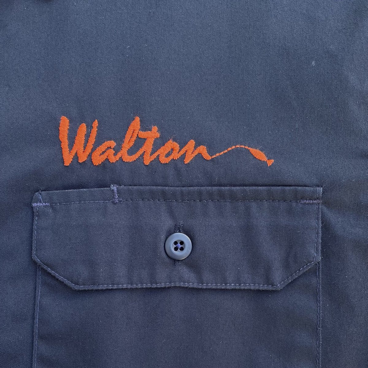 Waltonワークシャツ(半袖)／colorネイビー | ウォルトン物販部
