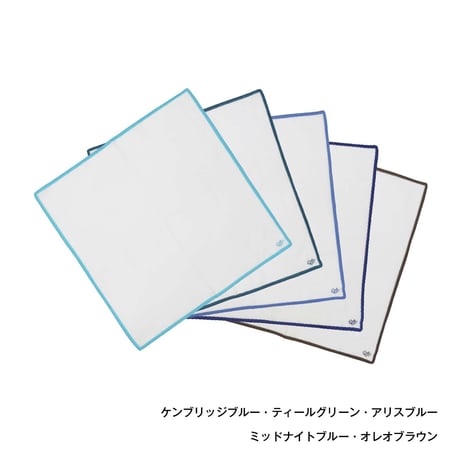 シンプルプリント 播州ガーゼ　クールカラー