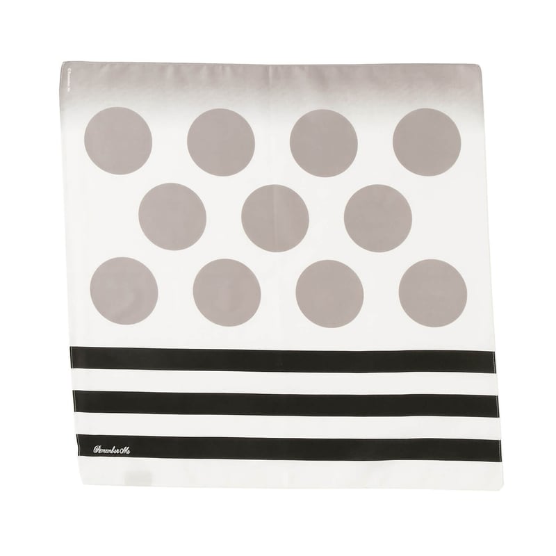 ◎美品 dotdot. 6枚 dots square 】 全12色 水玉 ドット 四角 正方形 名入れ 名前