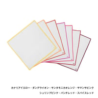 シンプルプリント 播州ガーゼ　ウォームカラー