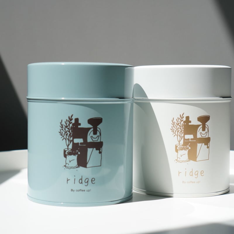 ridge オリジナルキャニスター 2color | ridge by coffee up!