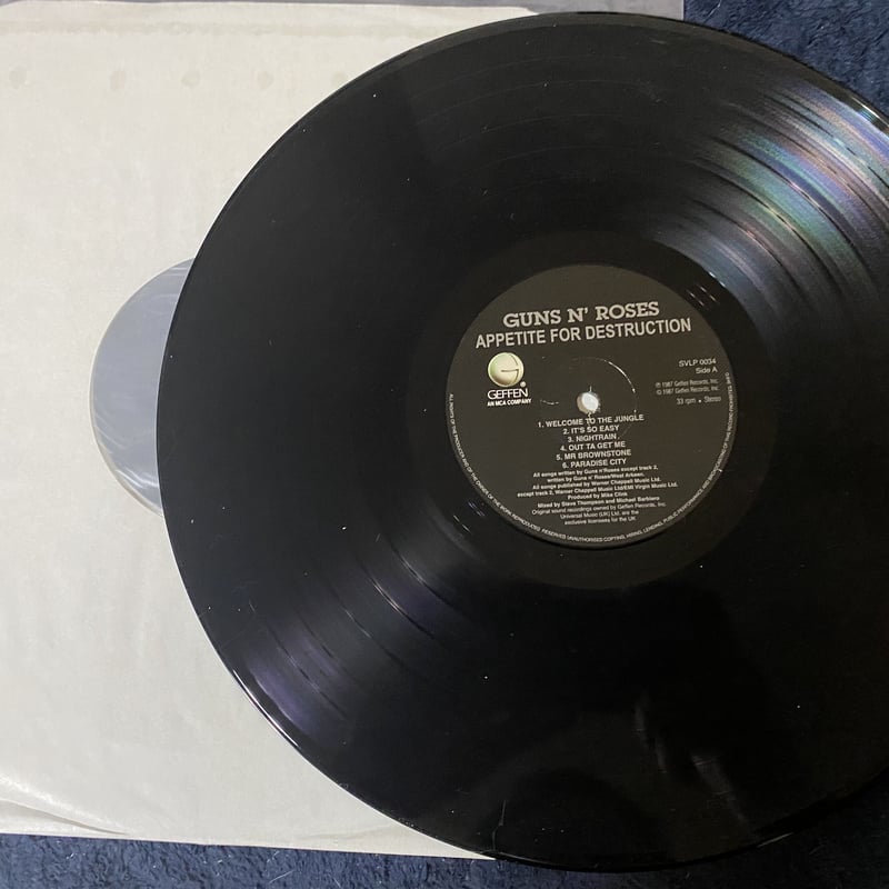 Guns N' Roses – Appetite For Destruction SVLP00