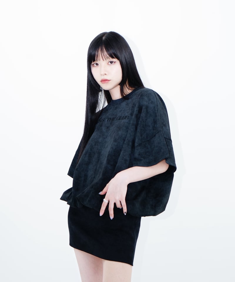 【kiss the club 】ribbon pleats onepiece boxy fit onepiece | KISS THE CLUB