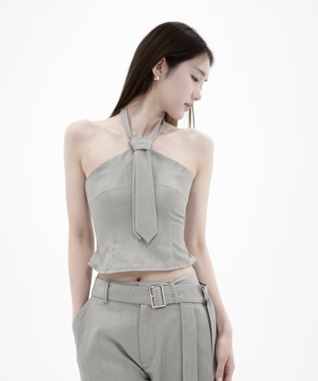 tie neck halter