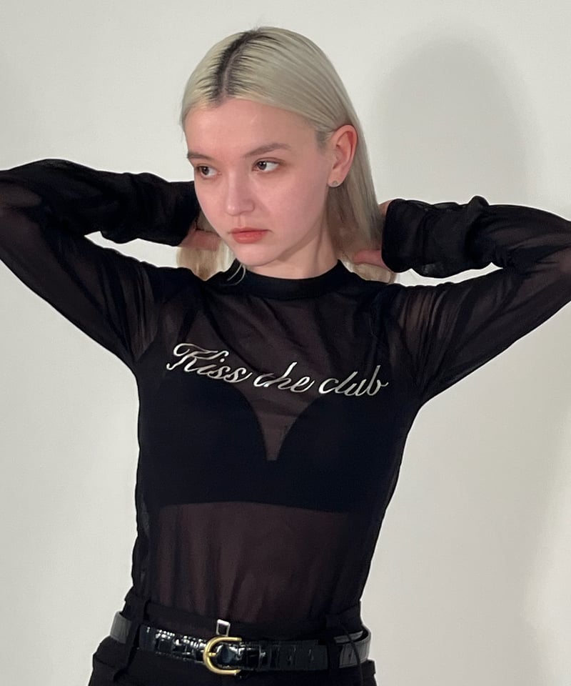 【sahara】Sheer Top／08Nude sahara シアートップス 05 NUDE Sheer Top / 08Nude – MARTE