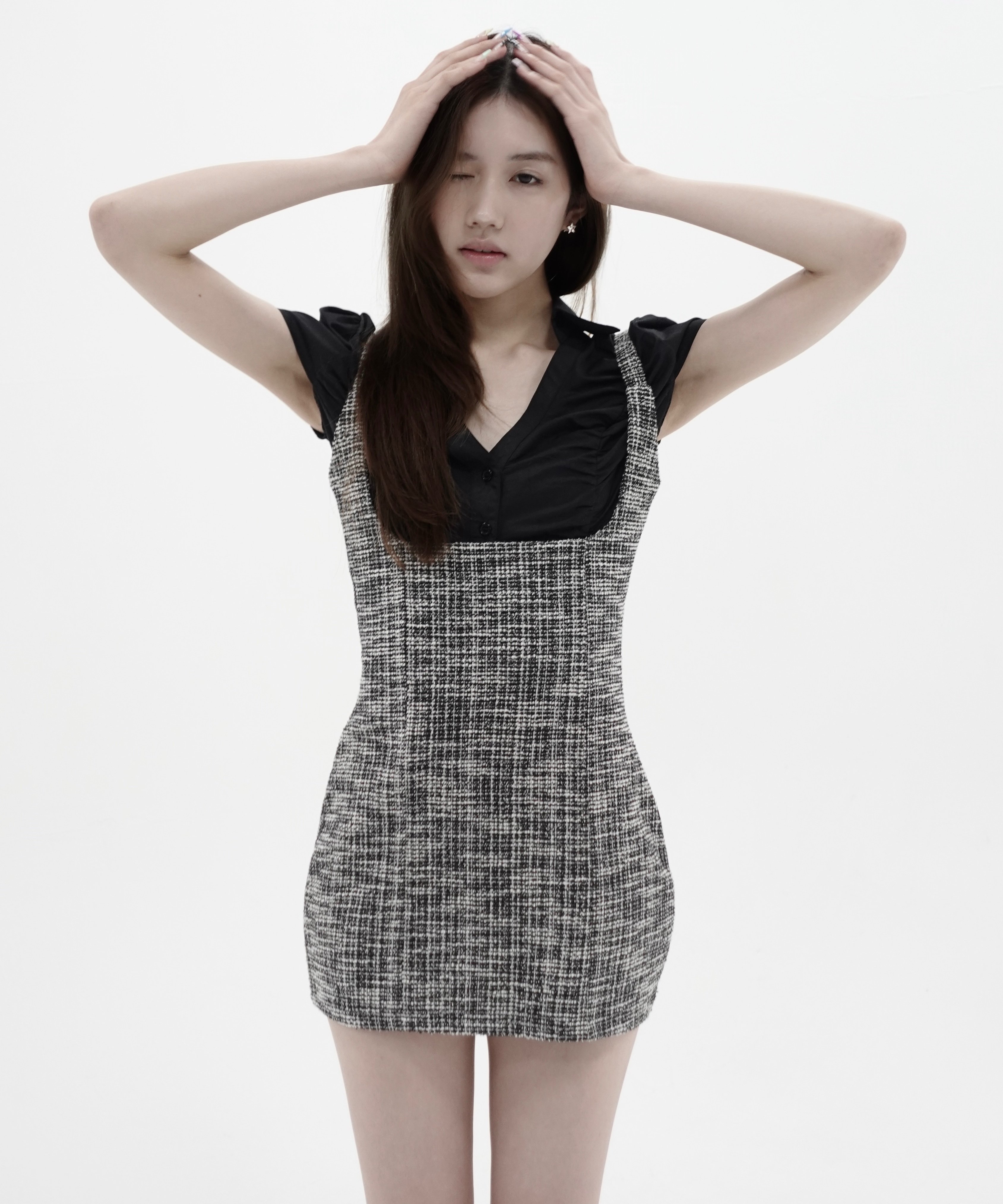 layerd mini onepiece | KISS THE CLUB