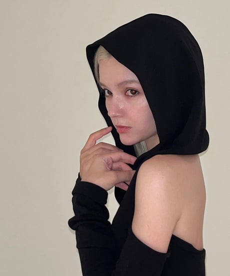 cross hoodie tops
