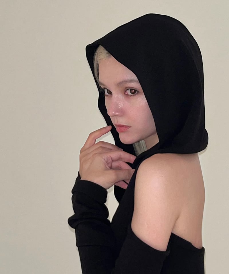 cross hoodie tops | KISS THE CLUB