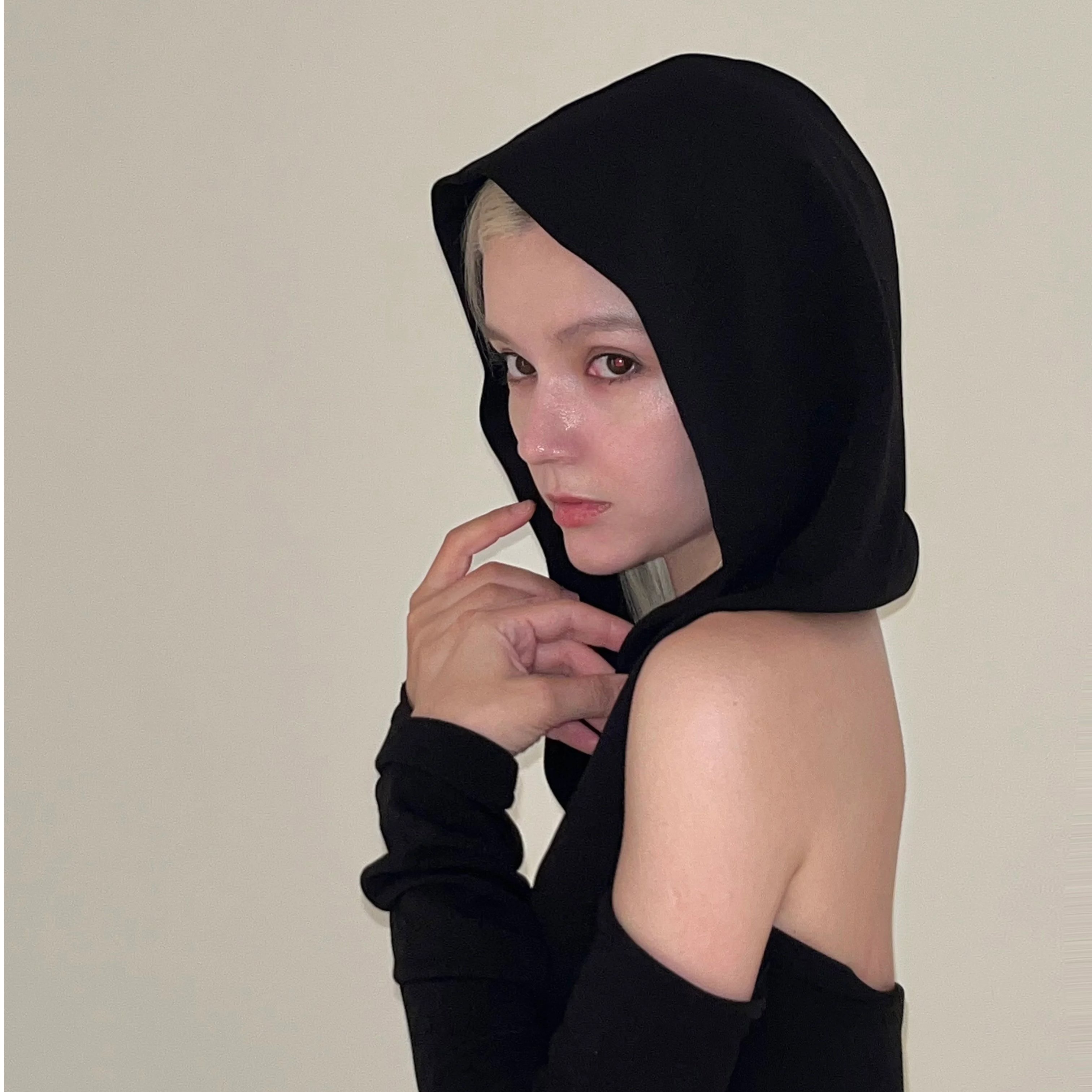 cross hoodie tops | KISS THE CLUB