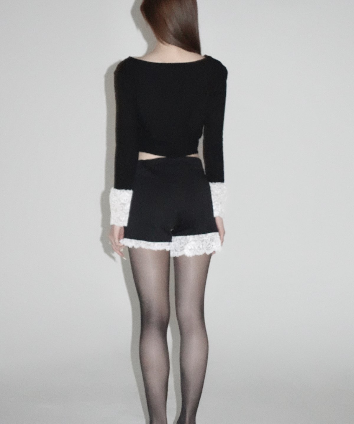 lace short pants | KISS THE CLUB