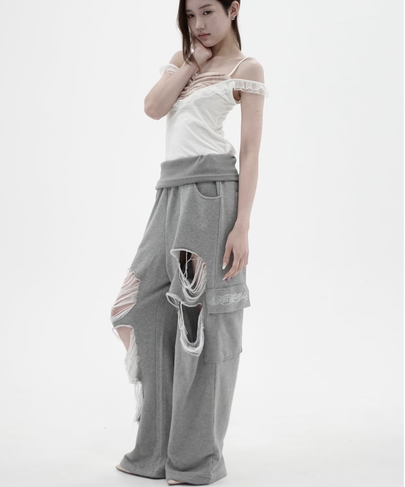 crash mode sweat pants | KISS THE CLUB